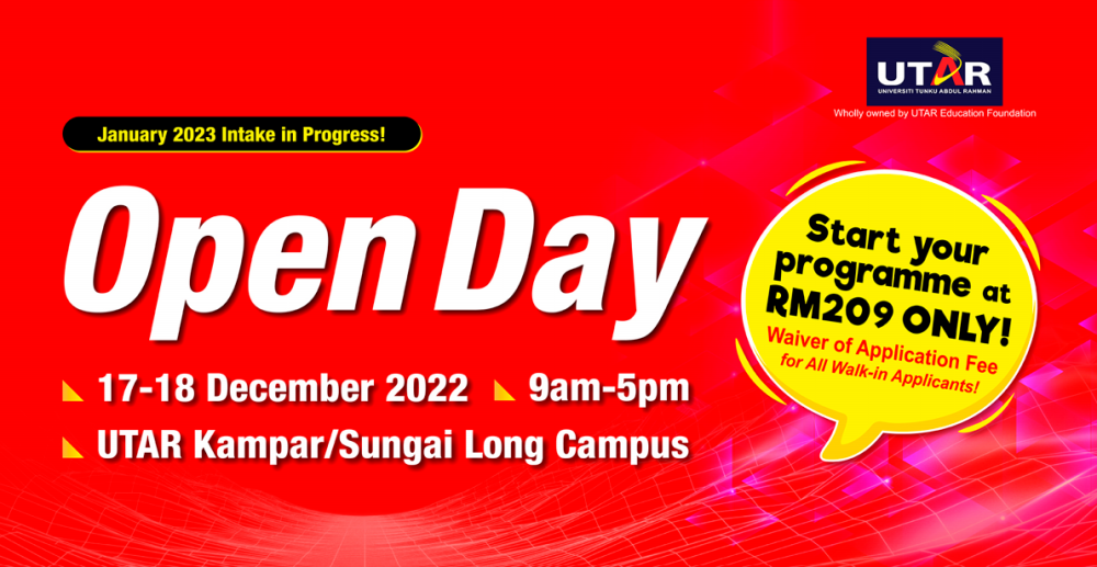 UTAR will hold Cyber Information Day and Open Day