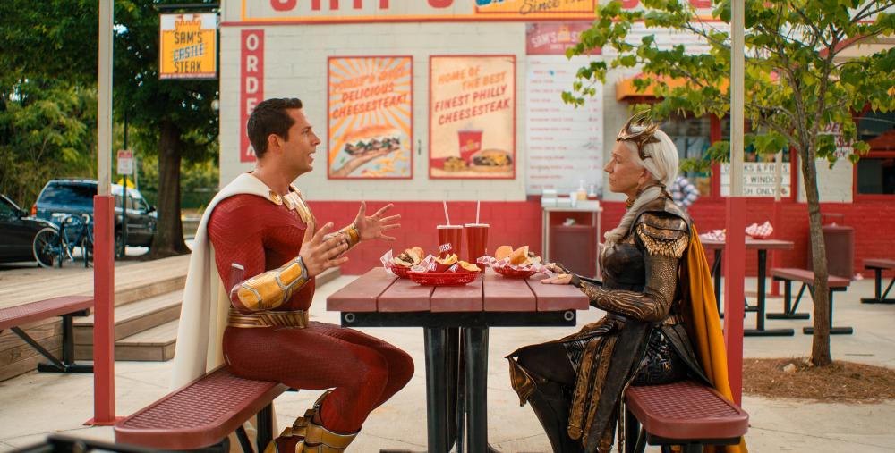 $!Shazam tries to talk his way out of things. – Warner Bros. Pictures