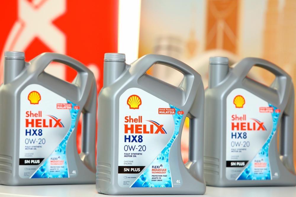 Shell Helix HX8 0W 20 – 100% sintetik dengan harga berpatutan