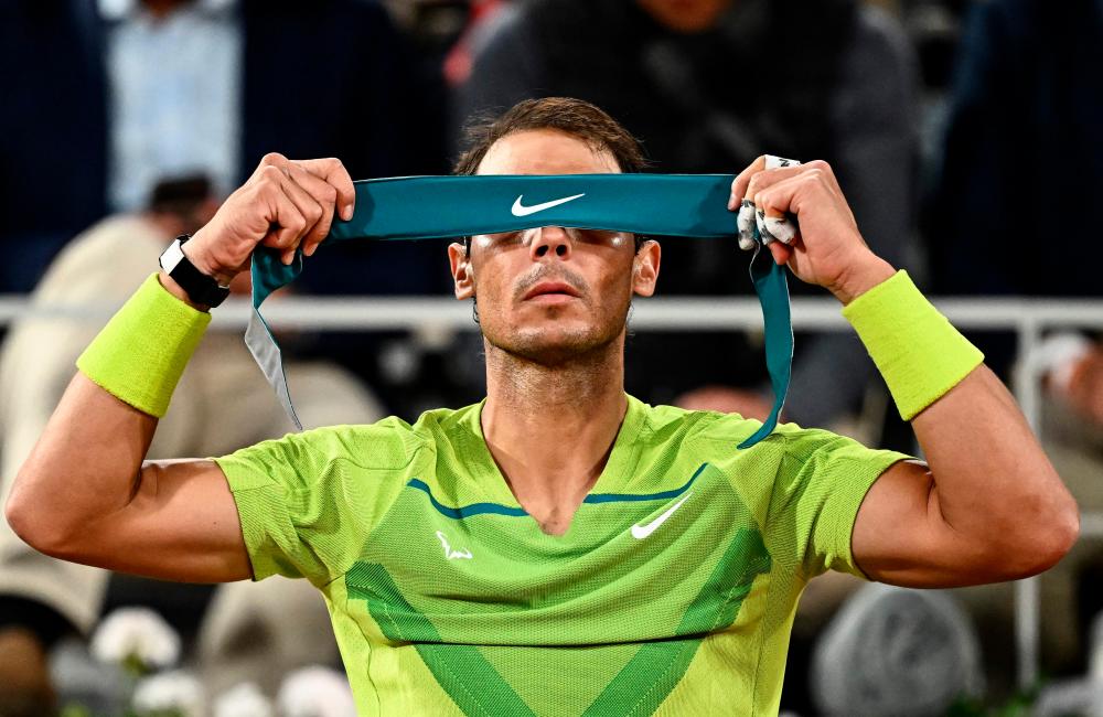 Spanish tennis star Rafa Nadal. AFPPIX
