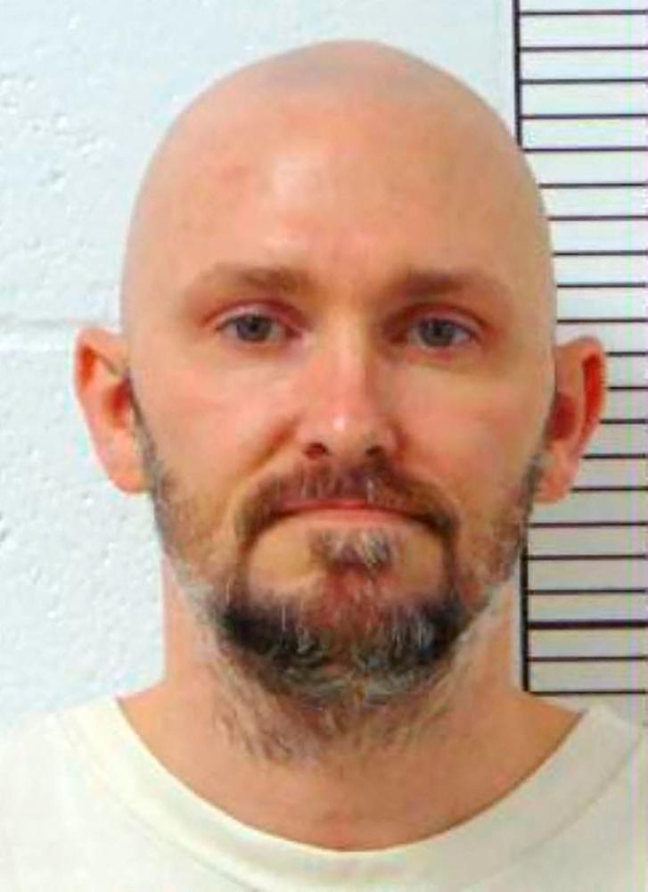 This February 3, 2022, booking photo obtained from Missouri Department of Corrections shows death row inmate Michael Andrew Tisius. AFPPIX