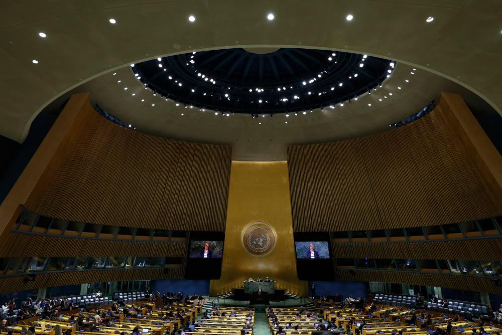 NEW YORK — World leaders gather at 77th United Nations General Assembly. AFPPIX