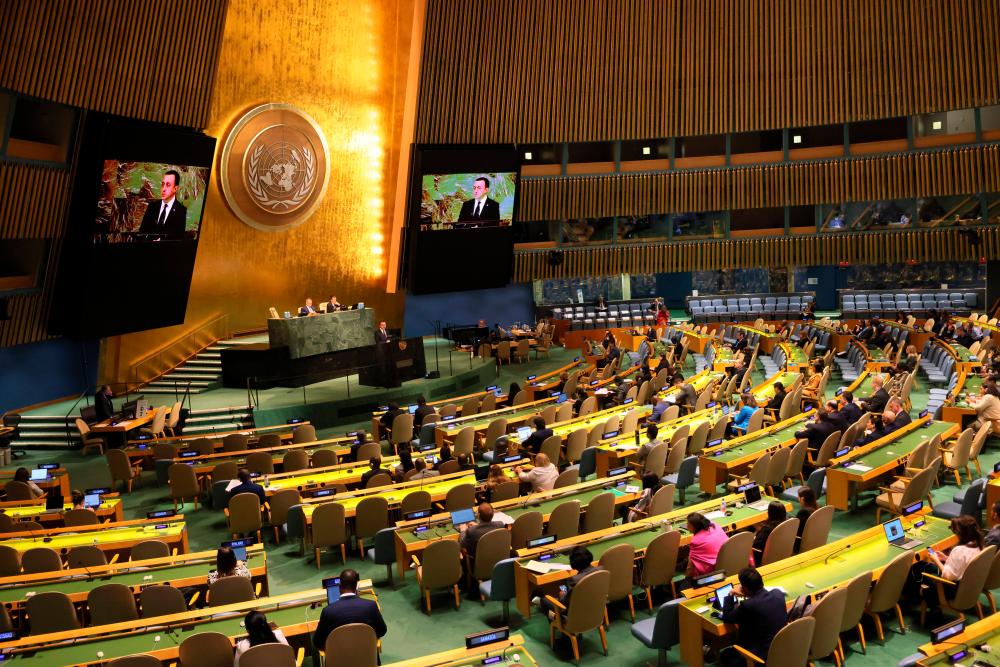 FOR the first time in three years, world leaders gathered in New York for the 77th session of the United Nations General Assembly. AFPPIX