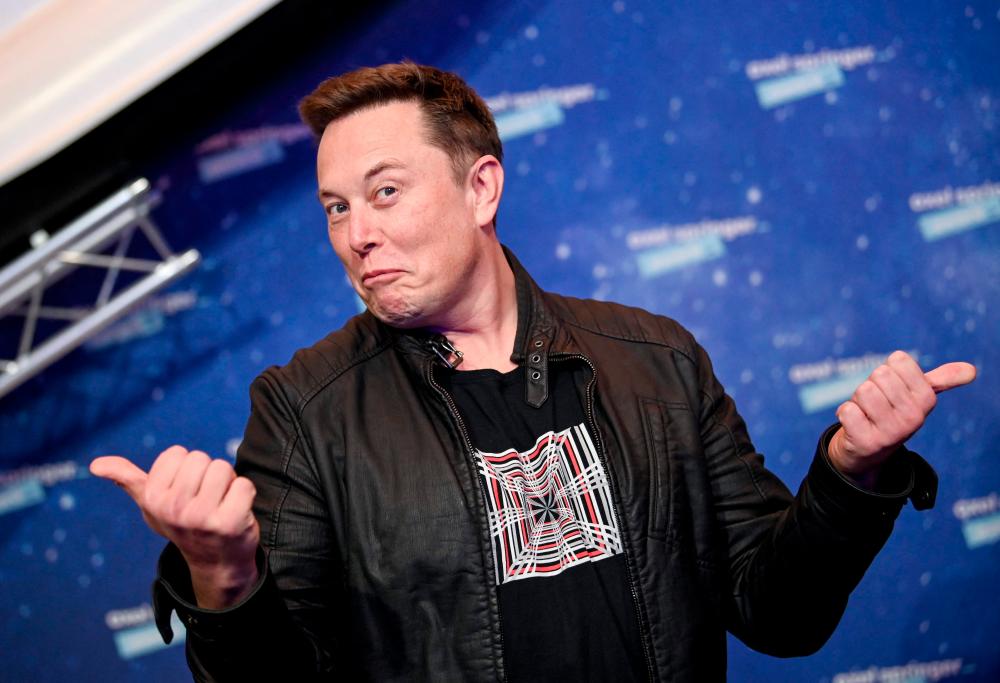 Musk arriving for the Axel Springer Awards ceremony in Berlin, Germany, in December 2020. His effort to acquire Twitter still faces significant hurdles. – AFPpix