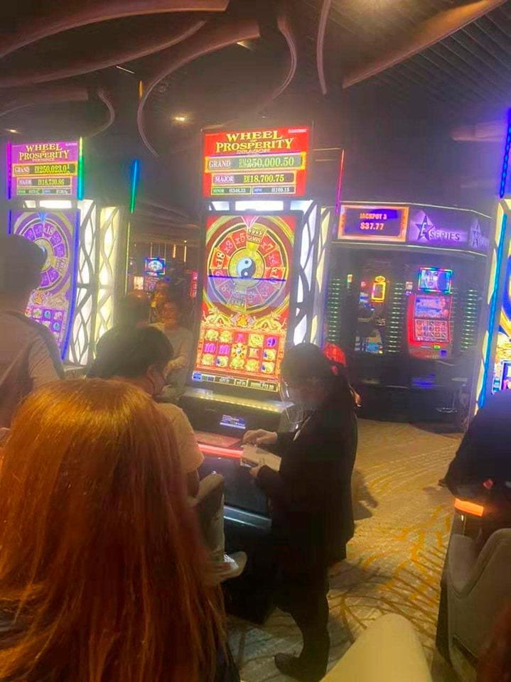 The RM972,723 pull at the casino.