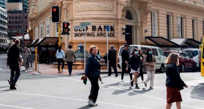 A street scene in Wellington. New Zealand’s annual economic growth slowed to 2.2%, as primary industries and manufacturing sectors shrank. – AFPpic