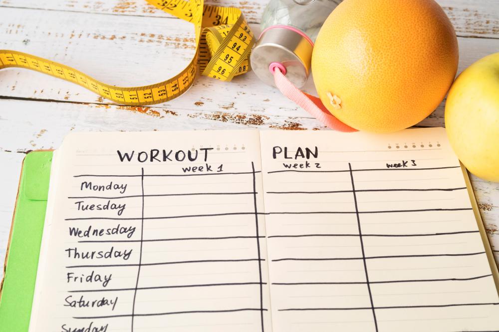 $!Start your fitness program with fitness planner may help you achieve your best in health. – FreePik