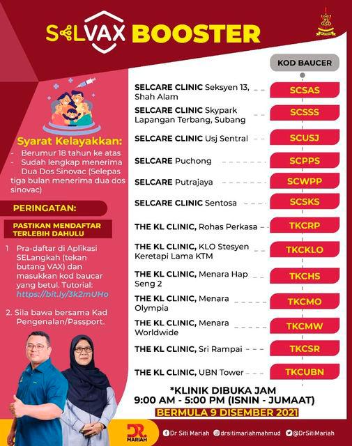 Selangor vaccine selangkah S'gor employers